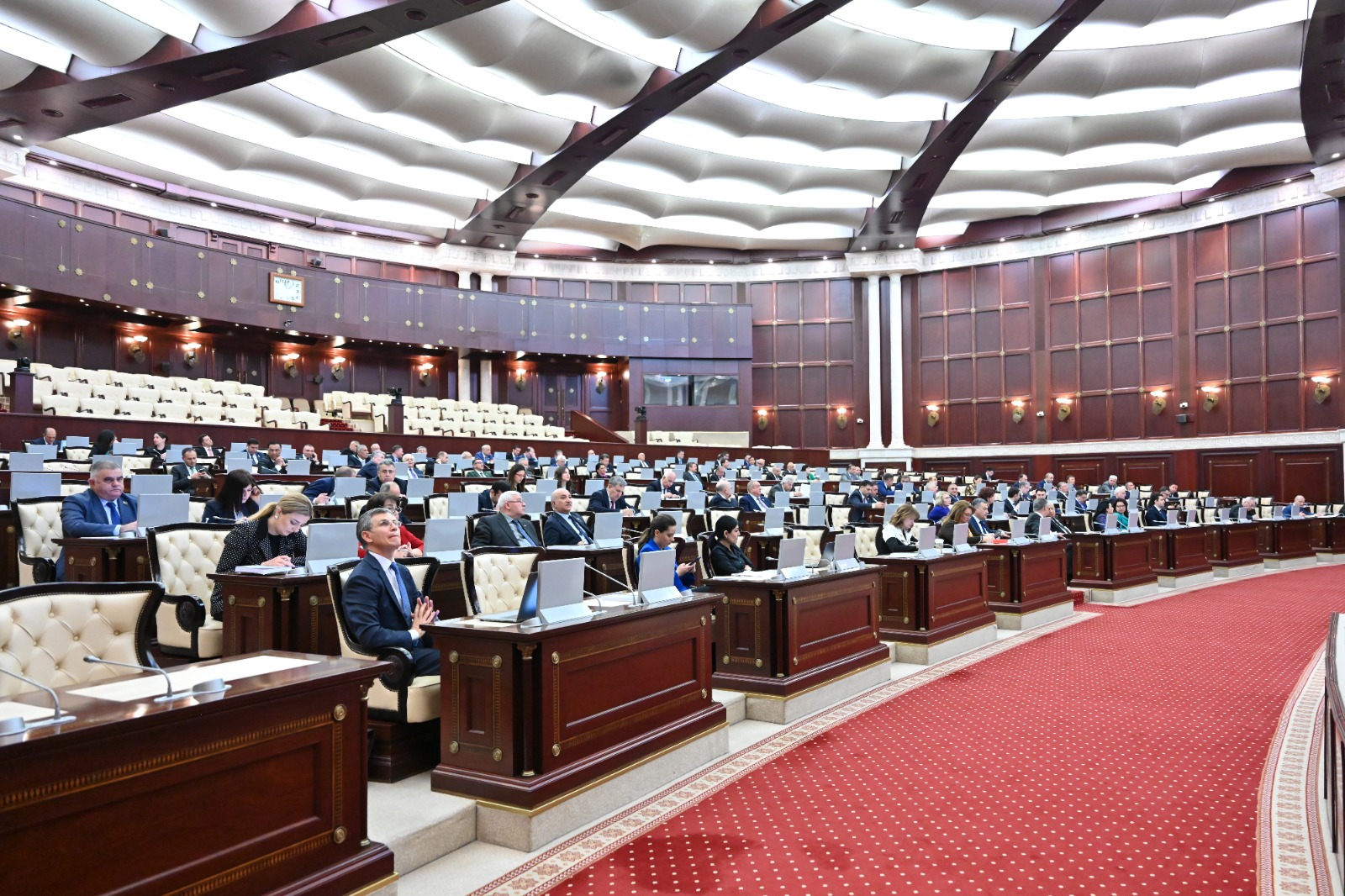 The Milli Majlis in a Scheduled Meeting in Plenary